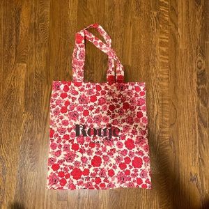 Floral Rouje Tote